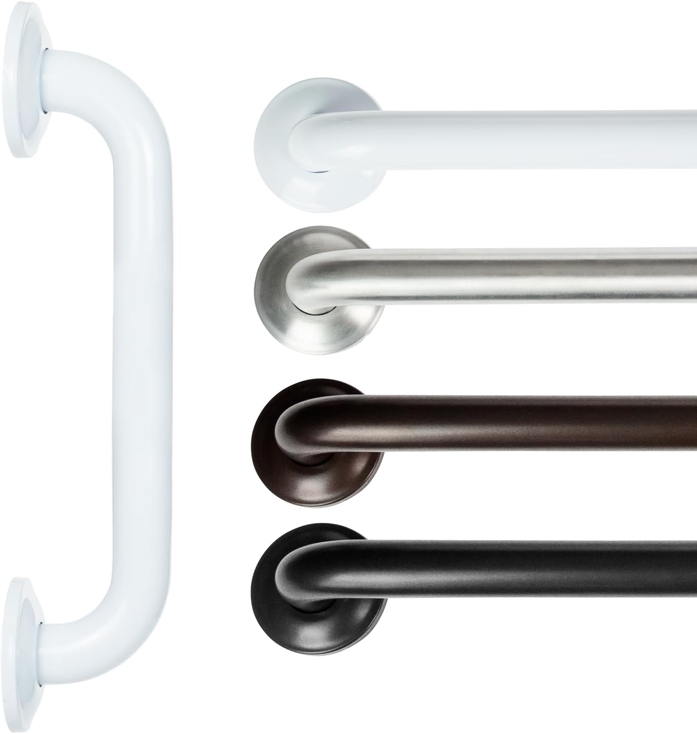 Vive Grab Bar for Bathtubs & Showers – Bathroom Safety Handrail for Elderly and Disabled (440 lbs)