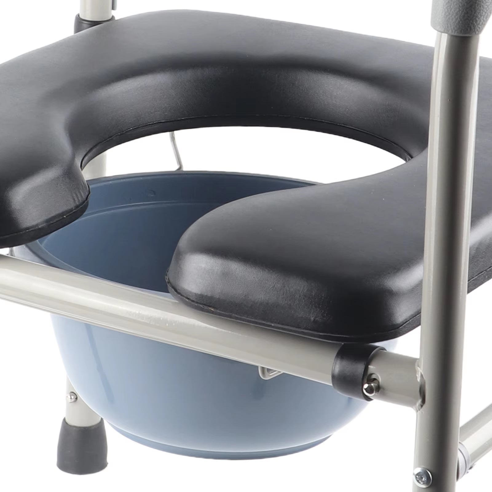 Aluminum Alloy Adult Toilet Commode Toilet Chair Bedside Bathroom