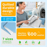 Washable Underpads - Large Bed Pads for Use as Incontinence Bed Pads, Reusable Pet Pads, Great for Dogs, Cats, Bunny, Seniors Bed Pad (Pack of 2 - 41X41)
