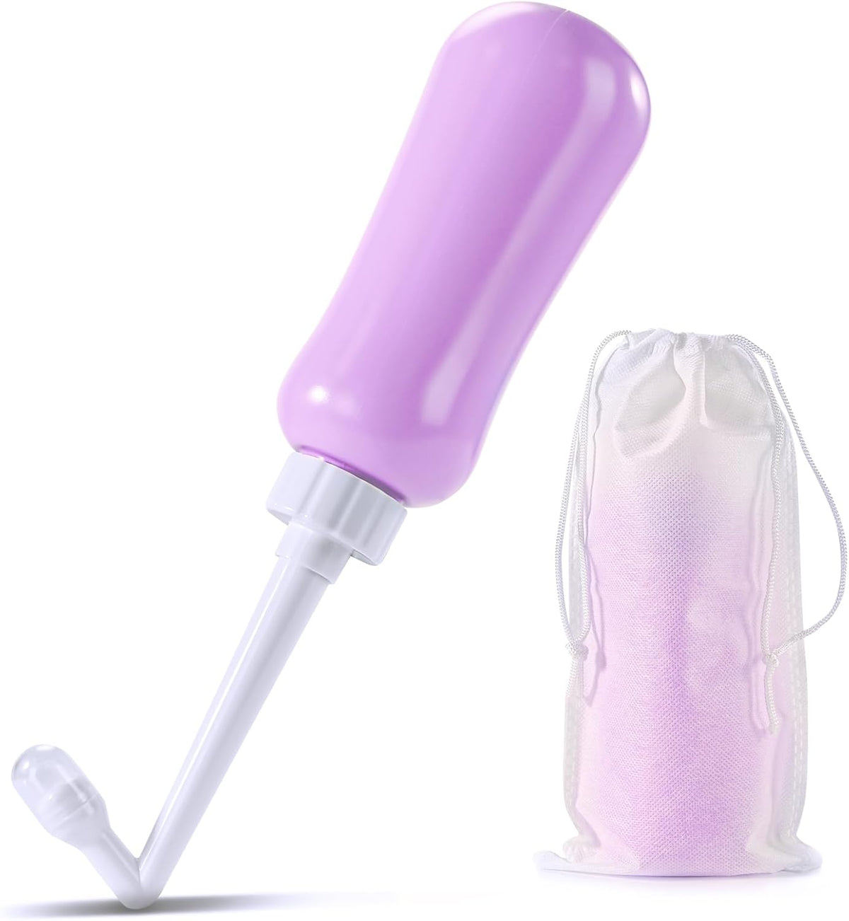 Portable Bidet Travel Large Capacity 15.8Oz Personal Toilet Handheld Pink