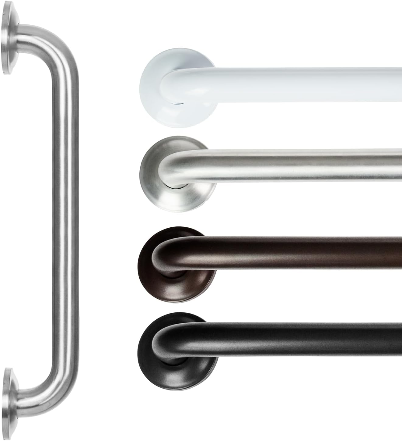 Vive Grab Bar for Bathtubs & Showers – Bathroom Safety Handrail for Elderly and Disabled (440 lbs)