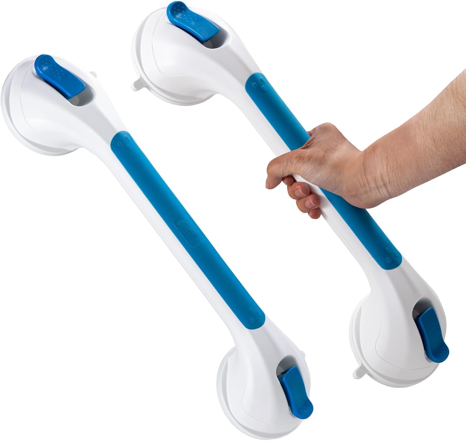 TAILI Suction Grab Bars for Bathtubs & Showers – 2-Pack Heavy-Duty Safety Handles for Seniors (240 lbs each)