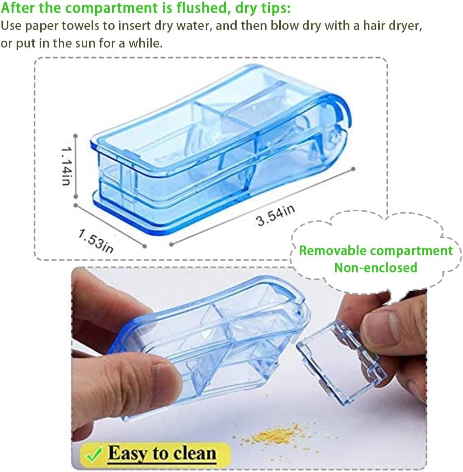 JohnBee Pill Cutter – Accurate & Safe Splitting for Small and Large Pills