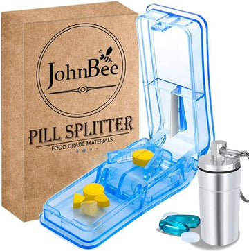 JohnBee Pill Cutter – Accurate & Safe Splitting for Small and Large Pills