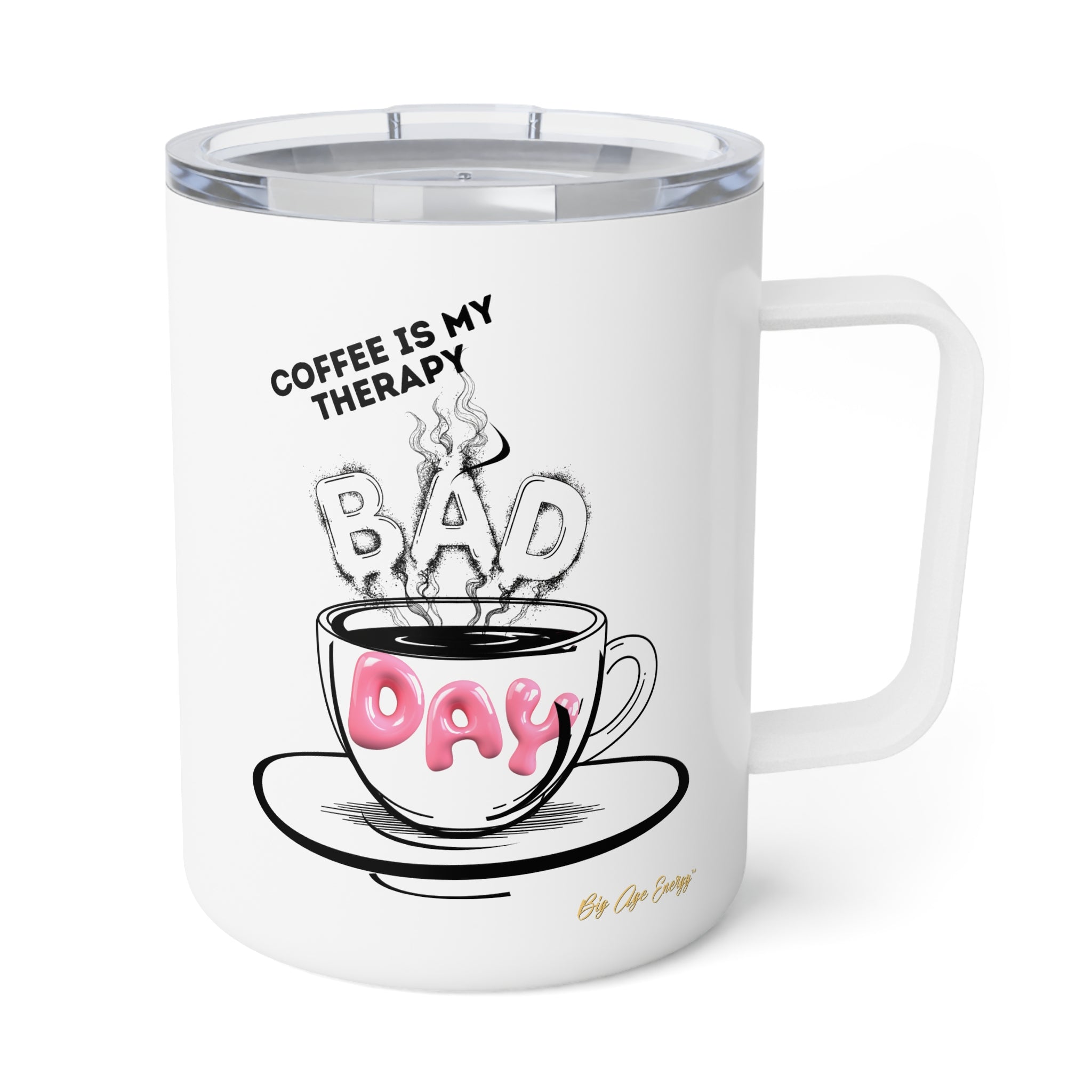 Coffee is my Therapy Insulated Mug