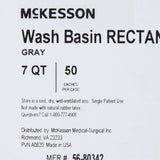 Wash Basin for Limb Soaking - Disposable Plastic Bin, 7 Qt, 50 Ct