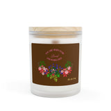 Frosted Glass Candle, 11oz
