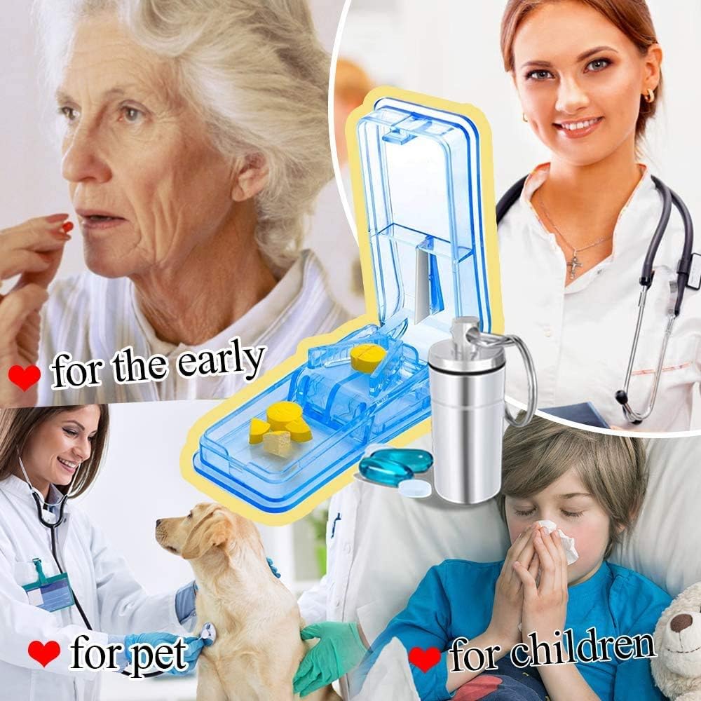 JohnBee Pill Cutter – Accurate & Safe Splitting for Small and Large Pills