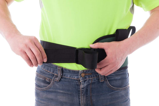 Padded Transfer Gait Belt with 4 Handles – Comfortable & Secure Walking Support