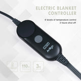 Heated Throw 60X70 Oversize with 6 Heating Levels Solid Ultra Soft,Electric Throw with 3H Auto-Off,Covers the Body,Etl Certified Icelandic Green