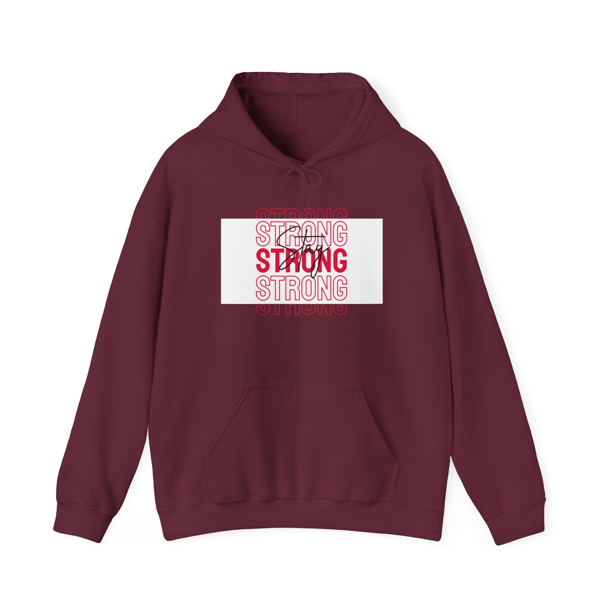 Strong - Big Age Energy Unisex Heavy Blend™ Hooded Sweatshirt