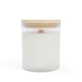 Frosted Glass Candle, 11oz