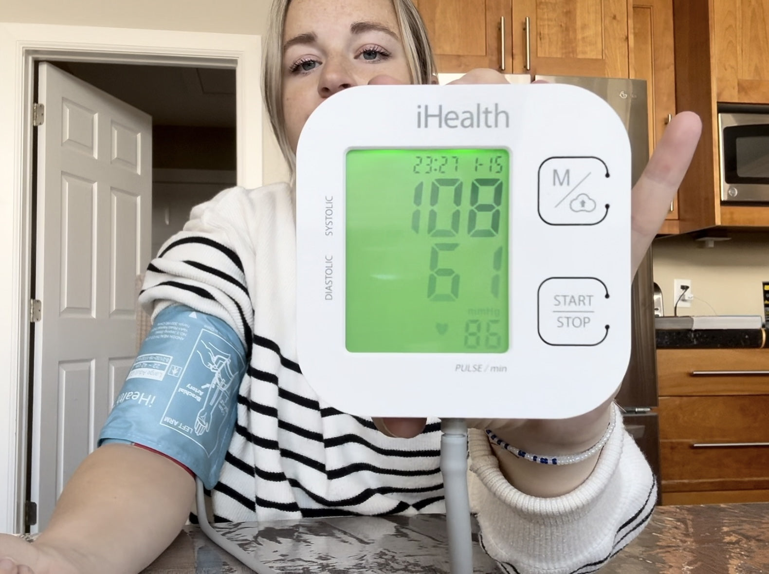 iHealth Track Smart Upper Arm Blood Pressure Monitor