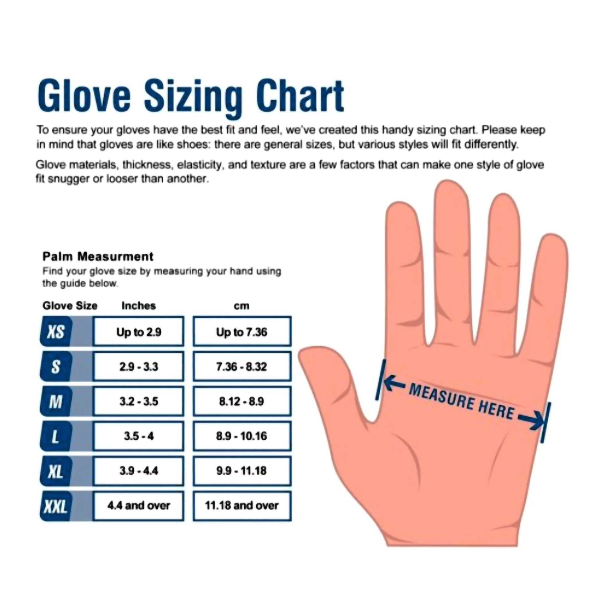 Vinyl Exam Gloves, Powder-Free, Disposable Medical Glove - XL, 100 Count, 1 Box