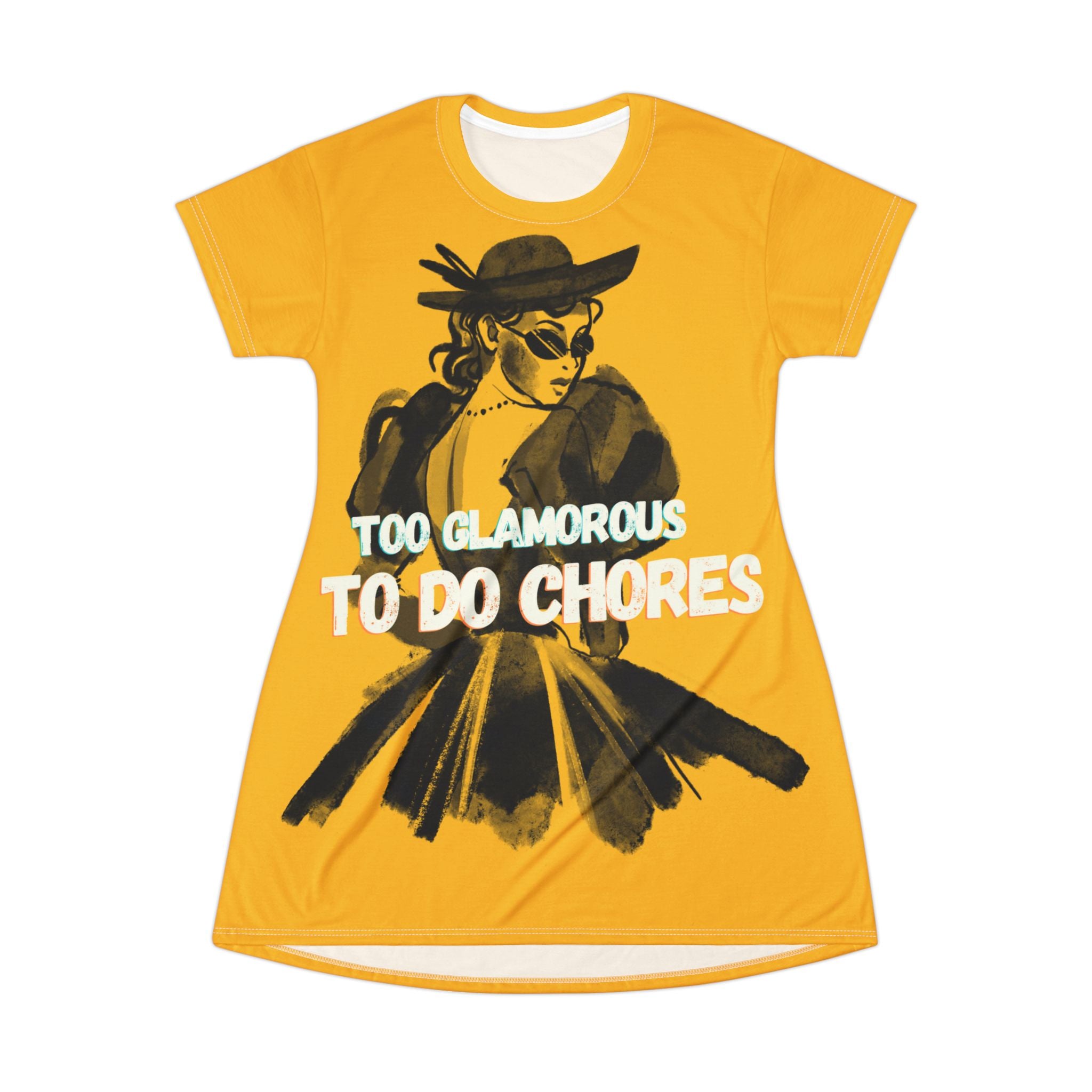 T-Shirt Dress (AOP)