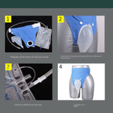 Silicone Portable Urinal Bottle Portable 85CM Plastic Travel Urine Storage Reuseable 1000Ml Urinal Old People Bottle Camping