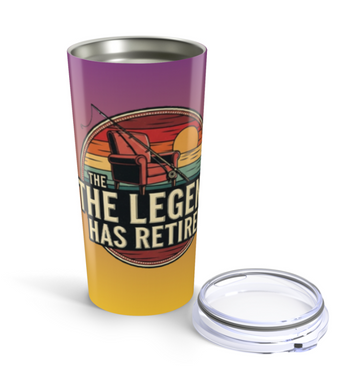 The Legend Has Retired Tumbler - Big Age Energy