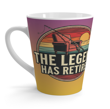 The Legend Has Retired - Big Age Energy Latte Mug