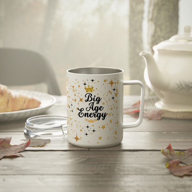 Magical Big Age Energy - Insulated Coffee Mug