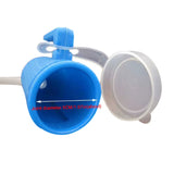 Urinal Bottle 2000Ml Urinal Potty with Lid and Extension Tube Outdoor Urinal Chamber Pot for Men Women Camping Car Travel