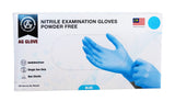 - Latex Free, Powder Free, Disposable Nitrile Exam Gloves (Large, Case of 10 Boxes (1000 Unit))