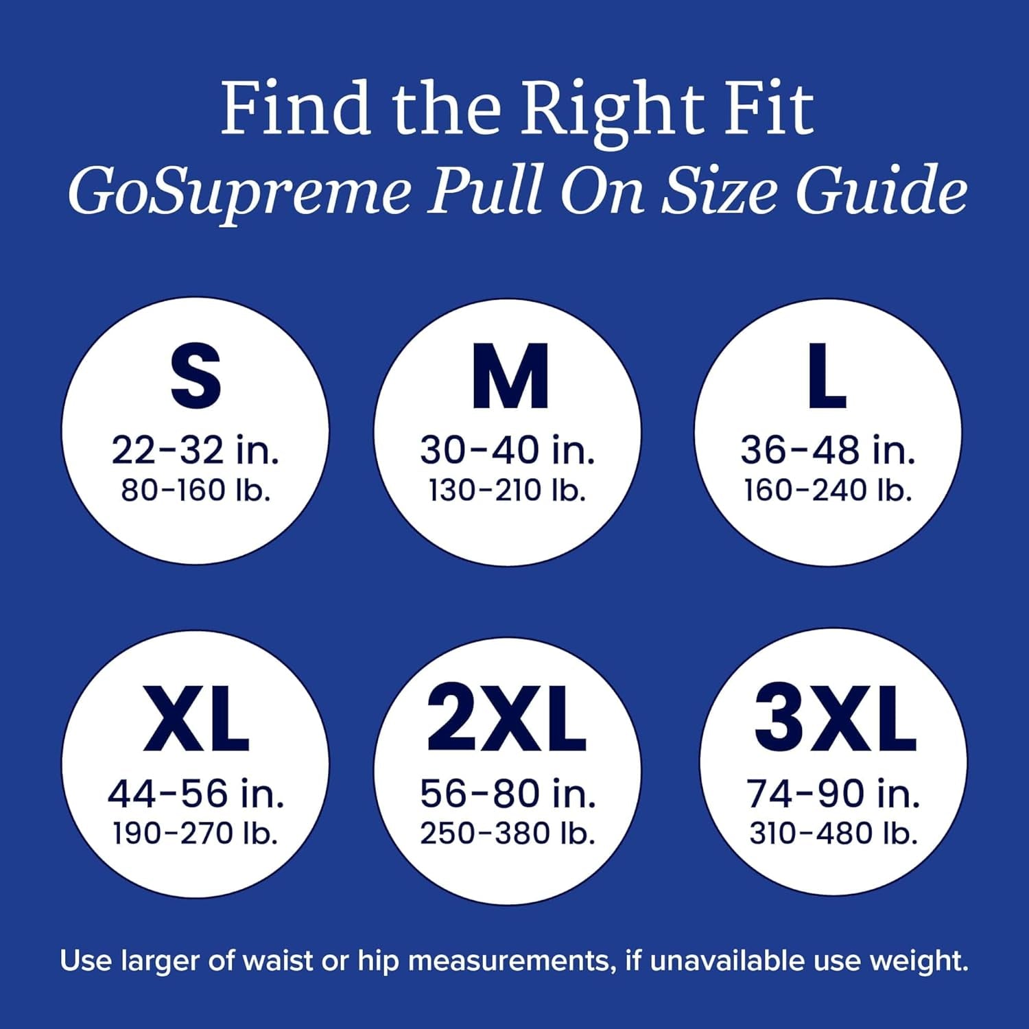 Gosupreme Overnight Pull-On Underwear, 8-Hour Leak Protection, Large, 14-Count Bag, Pink, (36-48 in Waist), Unisex Adult Diapers