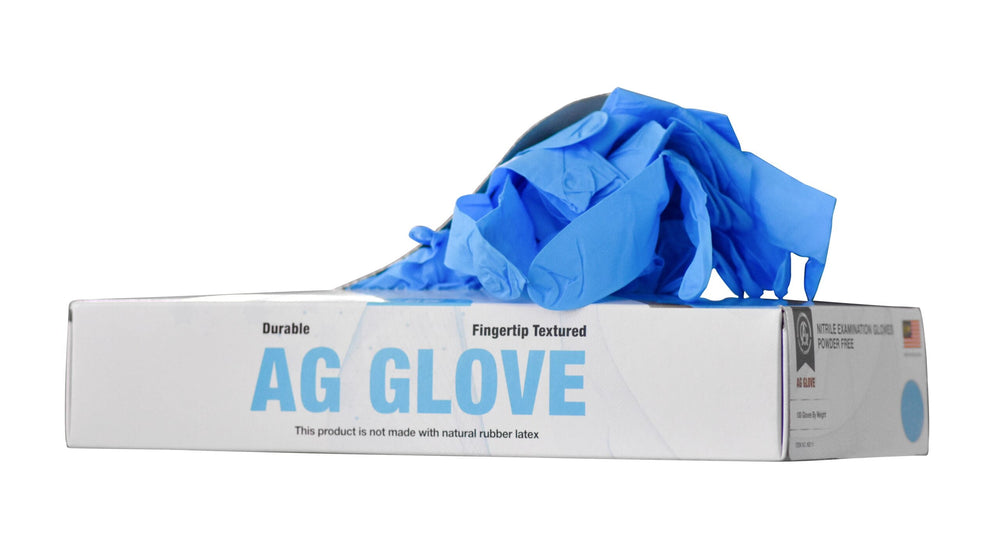 - Latex Free, Powder Free, Disposable Nitrile Exam Gloves (Large, Case of 10 Boxes (1000 Unit))