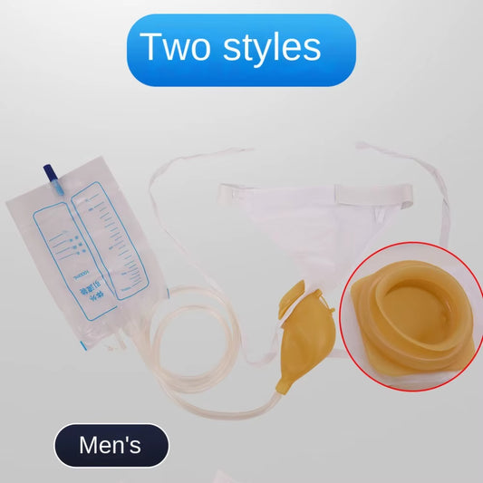 Silicone Portable Urinal Bottle Portable 85CM Plastic Travel Urine Storage Reuseable 1000Ml Urinal Old People Bottle Camping