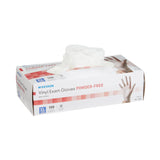 Vinyl Exam Gloves, Powder-Free, Disposable Medical Glove - XL, 100 Count, 1 Box