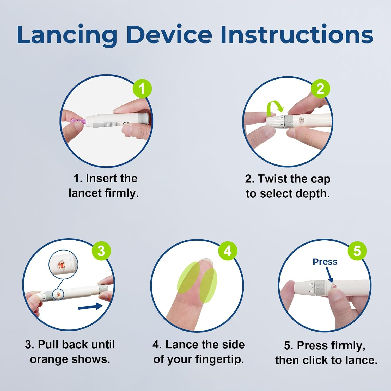 AUVON Blood Glucose Monitor Kit – Accurate, Fast & Travel-Friendly Diabetes Testing
