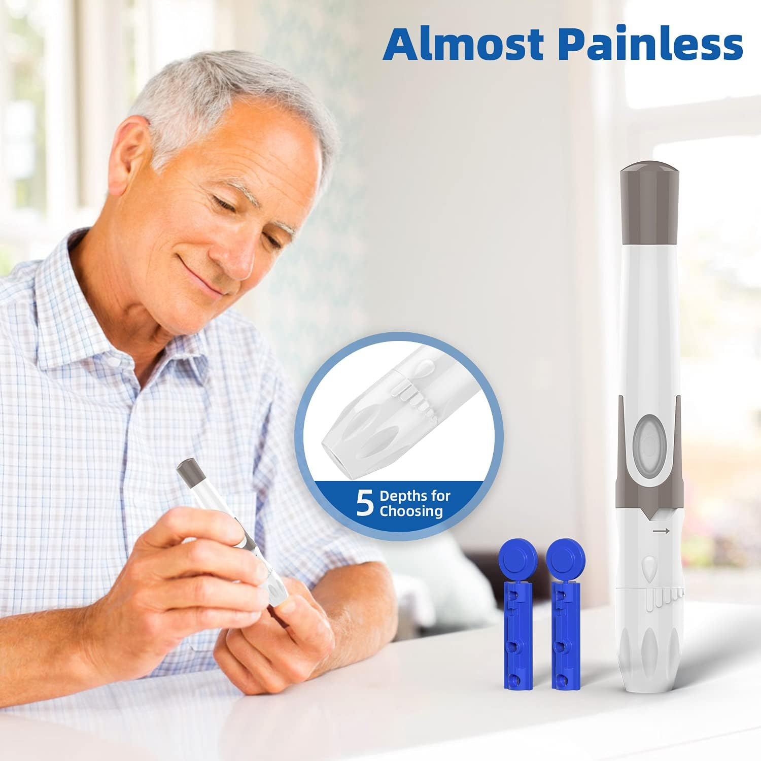 Metene TD-4116 Blood Glucose Monitor Kit – Accurate, Fast & User-Friendly Diabetes Testing