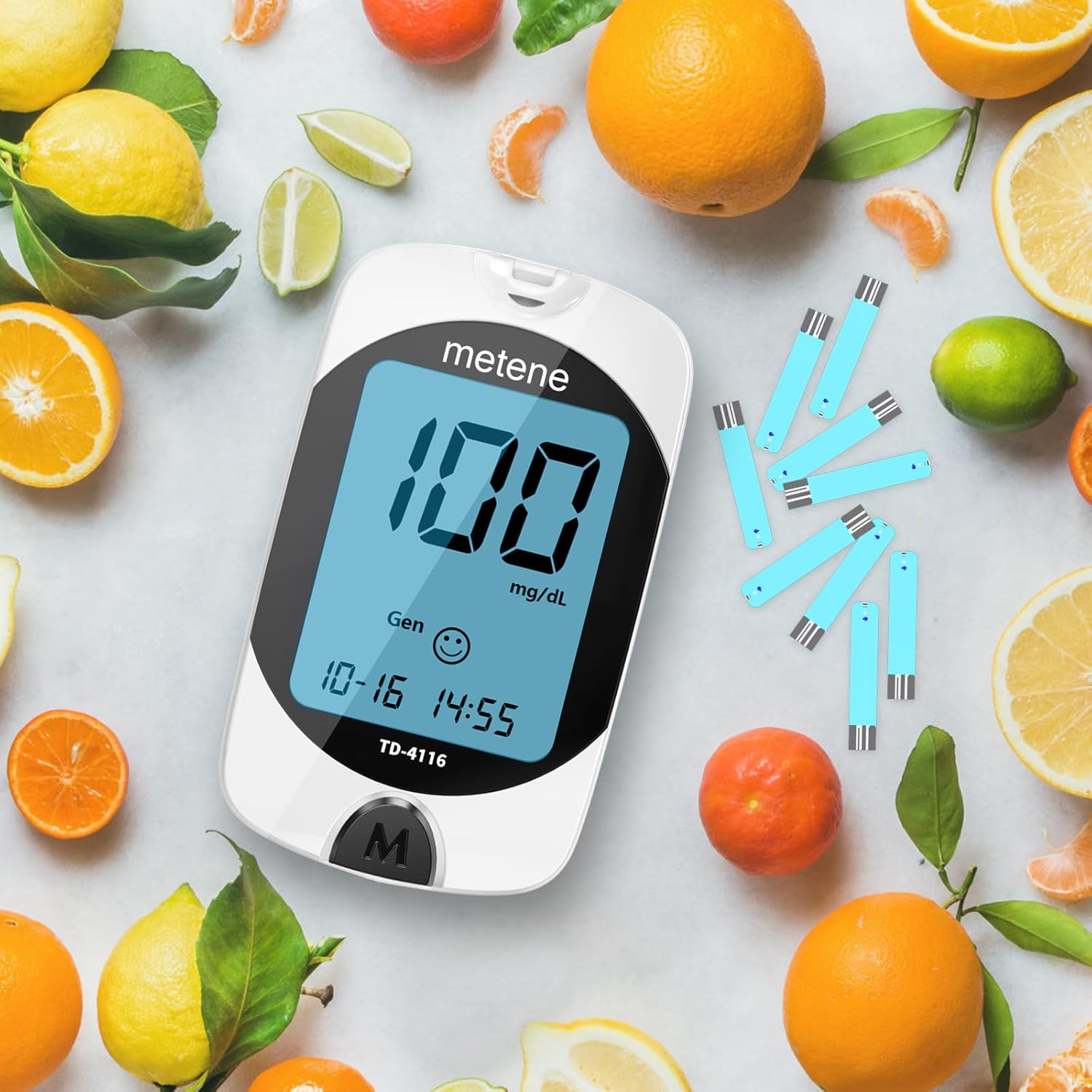 Metene TD-4116 Blood Glucose Monitor Kit – Accurate, Fast & User-Friendly Diabetes Testing
