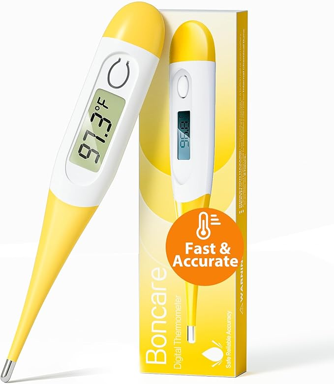Boncare 10 Seconds Digital Thermometer for Adults