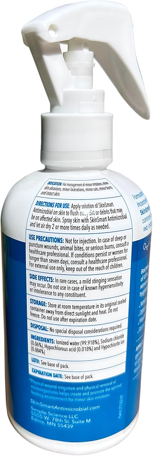 SkinSmart Antimicrobial Perineal Cleanser – Rinse-Free, Gentle Hygiene Care for Incontinence & Postpartum Use