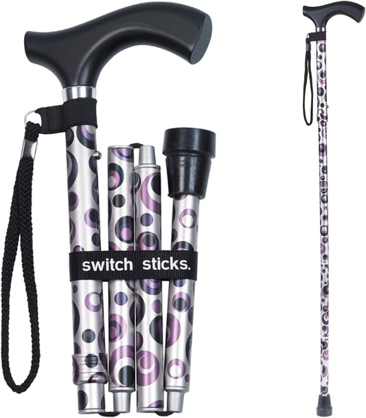 Walking Cane for Men or Women, Foldable and Adjustable from 32-37 Inches, FSA and HSA Eligible
