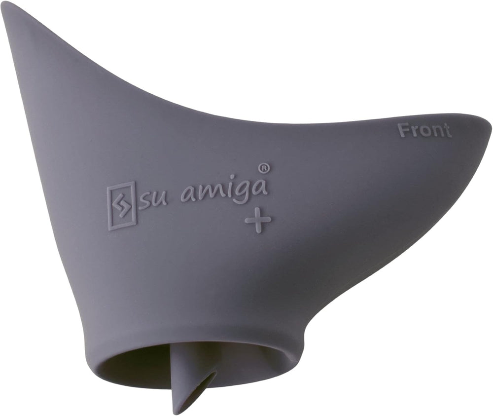 Suamiga Female Urination Device Collapsible Female Urinal; Portable Reusable Urinal for Women to Pee Standing Up; Women Pee Funnel for Travel, Camping, Hiking, Outdoor (Soft,Firm,Plus Size)